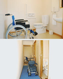 トイレ車椅子